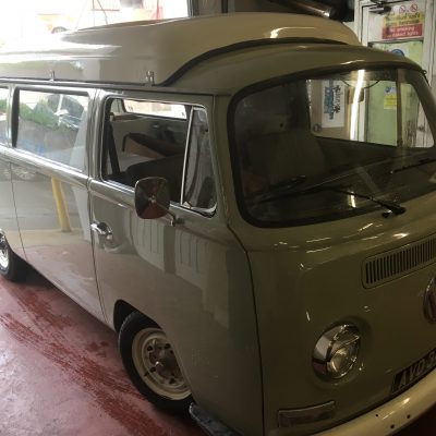 1970 RHD bay window Dormobile restoration